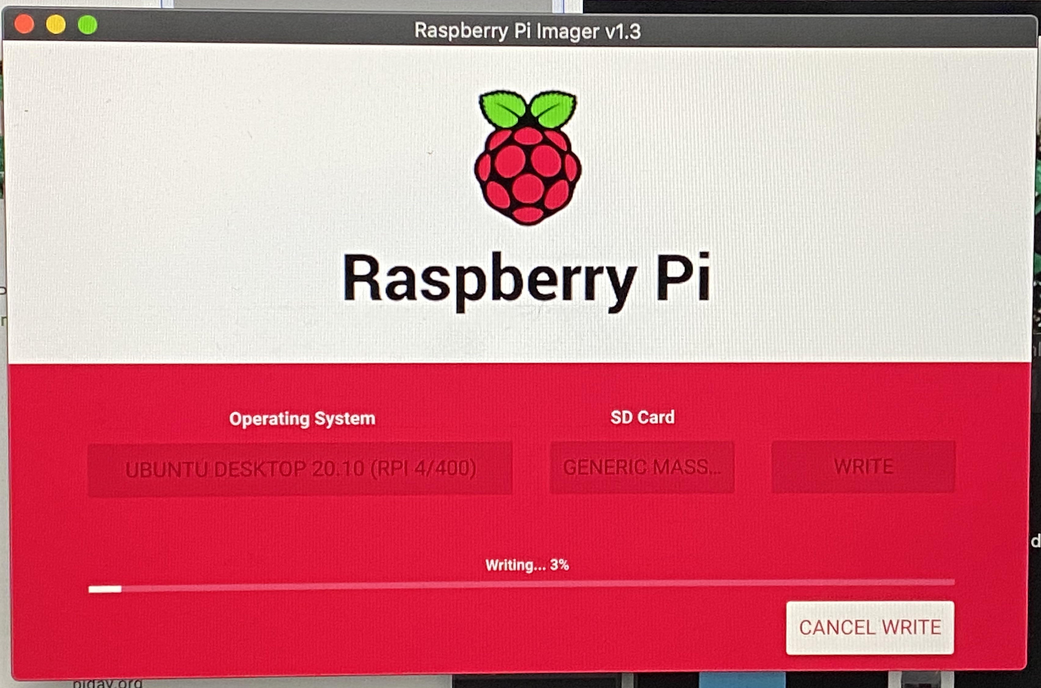 Raspberry Pi imager